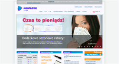 Desktop Screenshot of novatek.pl